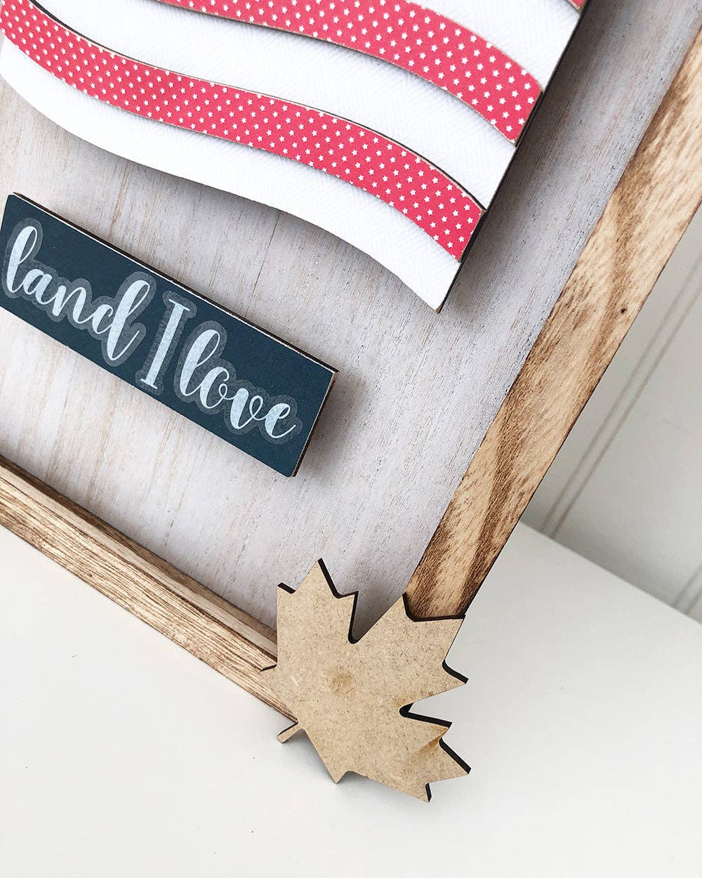 Foundations Decor Simply Framed - Land I Love DIY kit