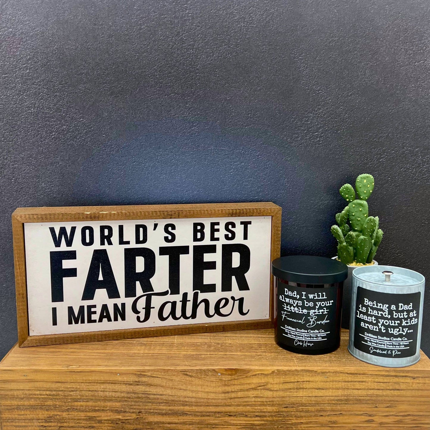 Financial Burden Fathers Day Gifts Candle - Soy Wax Candles