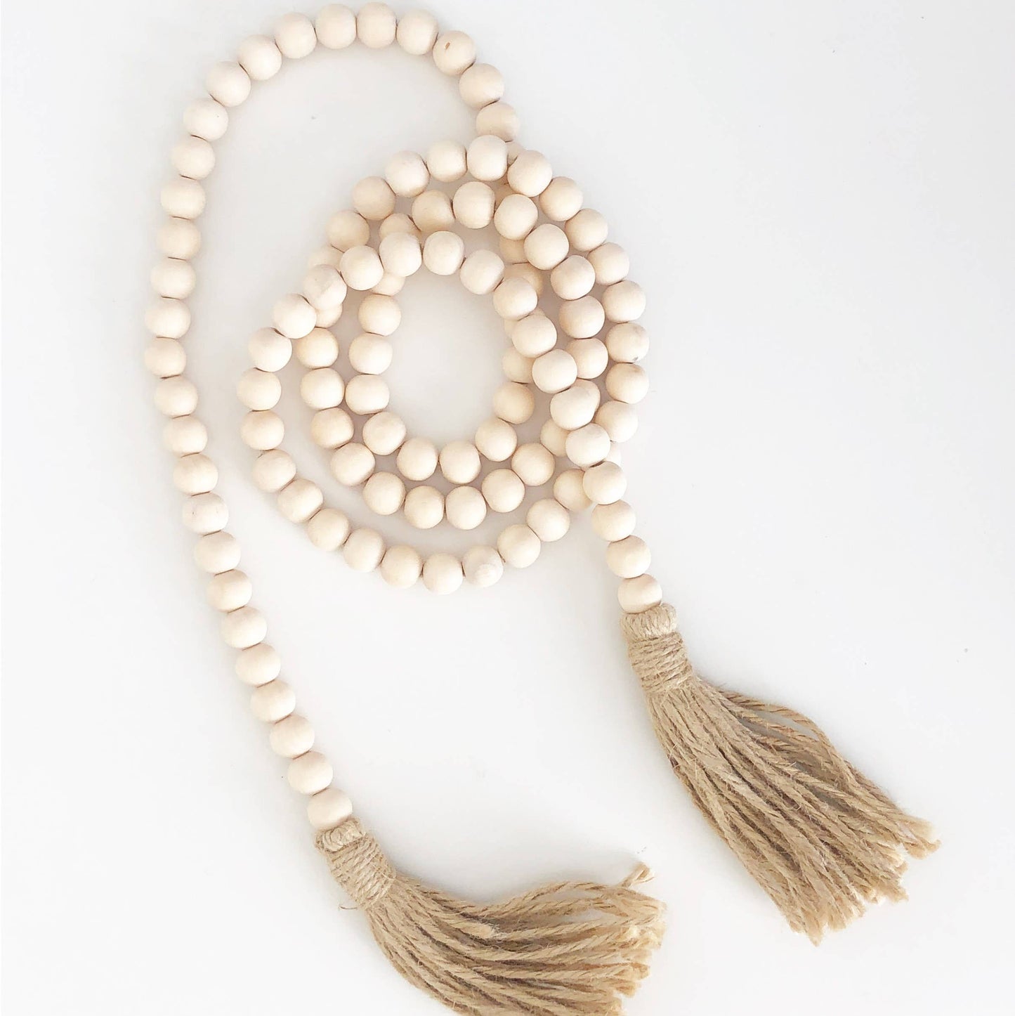 Wood Bead Garlands - classic colors and shapes