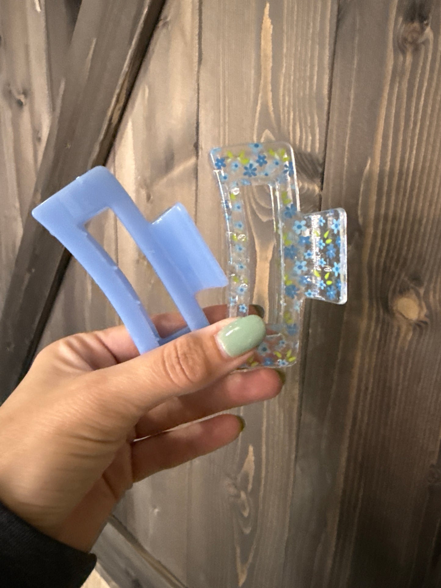 Blue Hair Clip