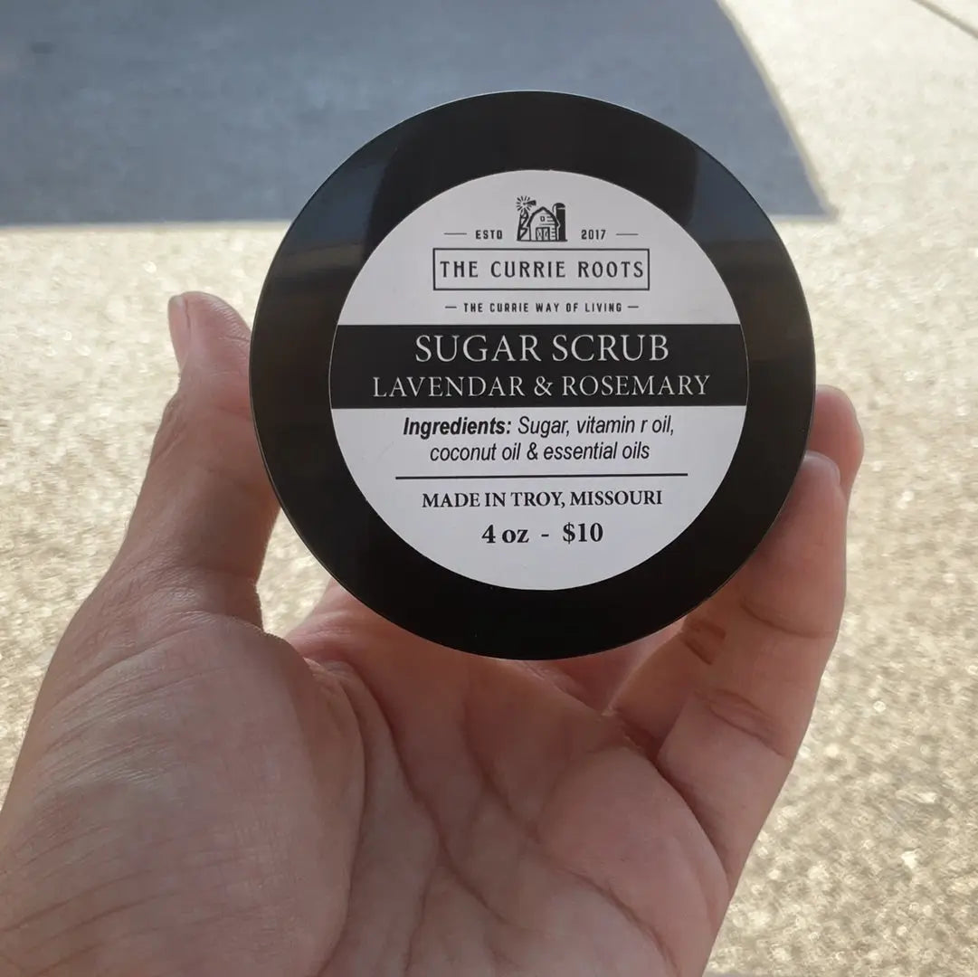 Sugar Scrub | 4 oz | Self-Care | Exfoliating | Moisturizing