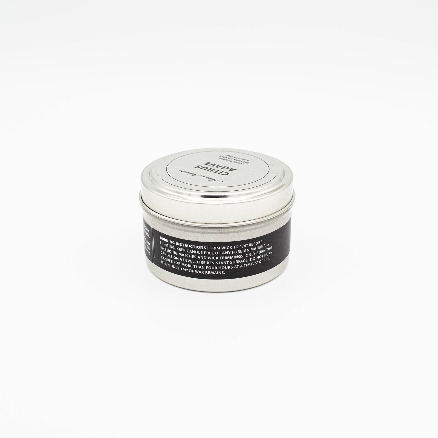 Citrus Agave Beeswax Candle