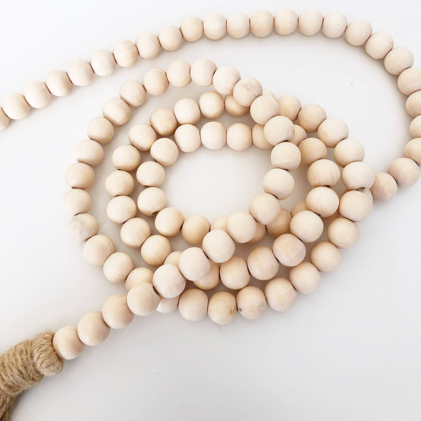 Wood Bead Garlands - classic colors and shapes