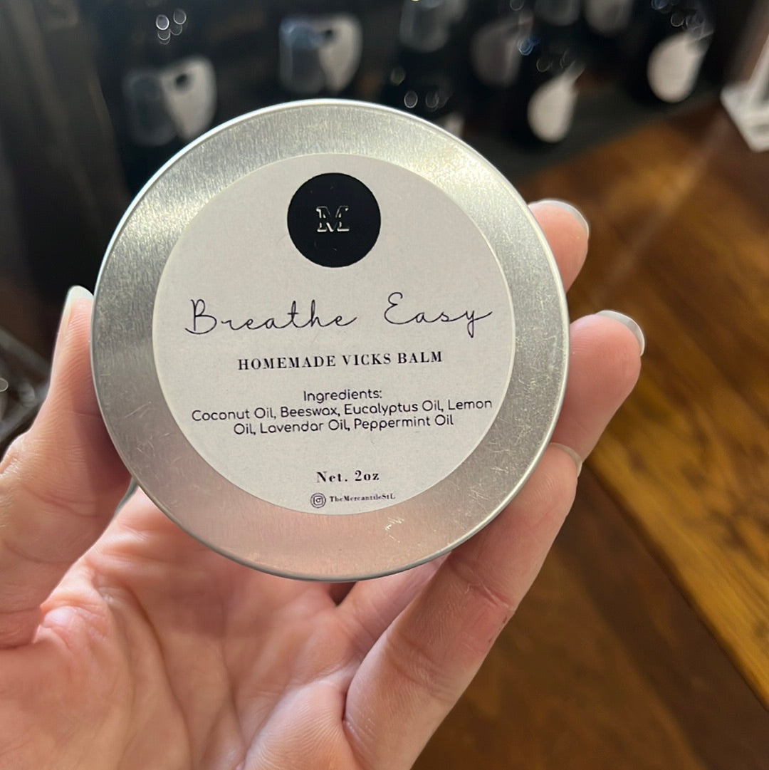 Breathe Easy Homemade Vicks Balm