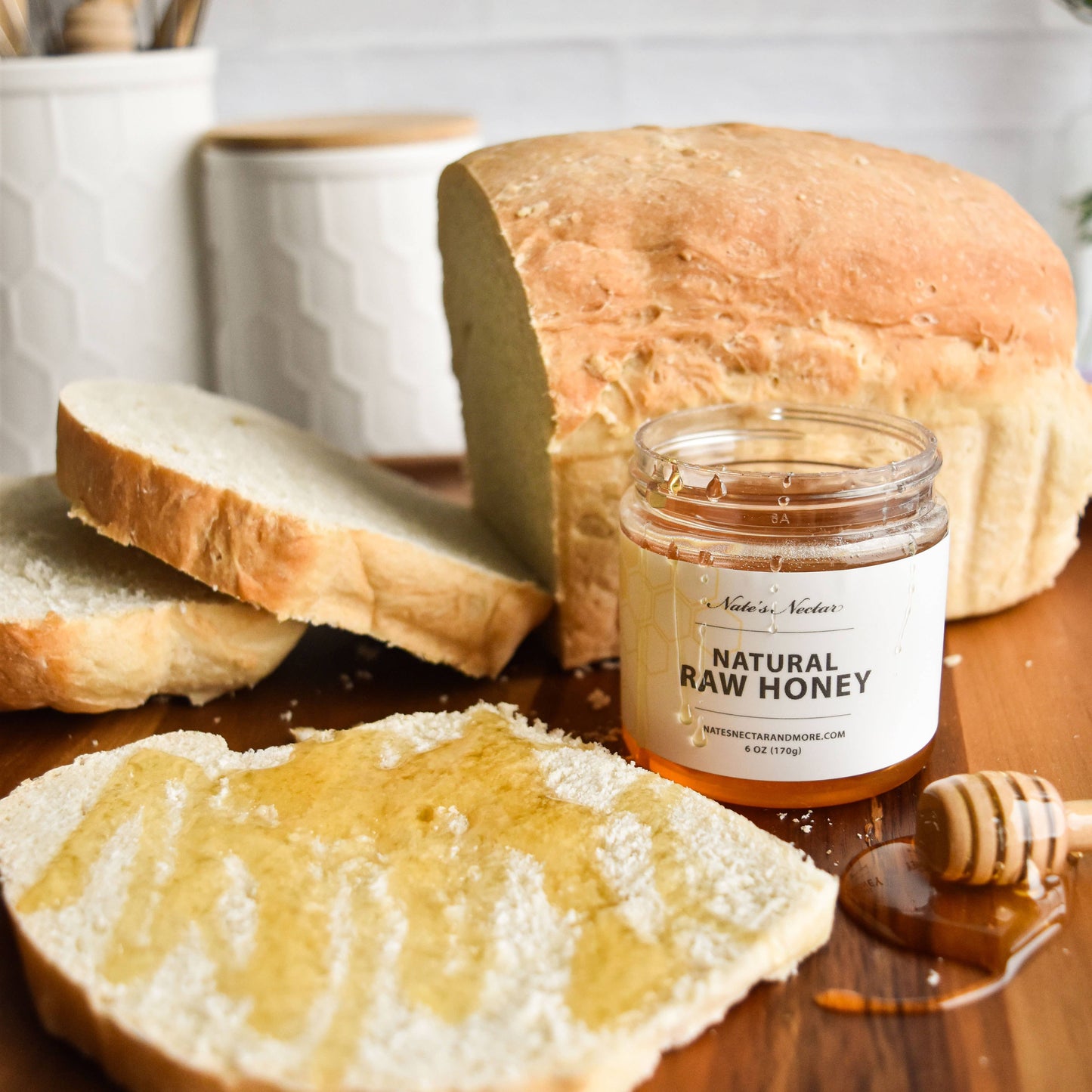 Natural Raw Honey, 6 oz Jar