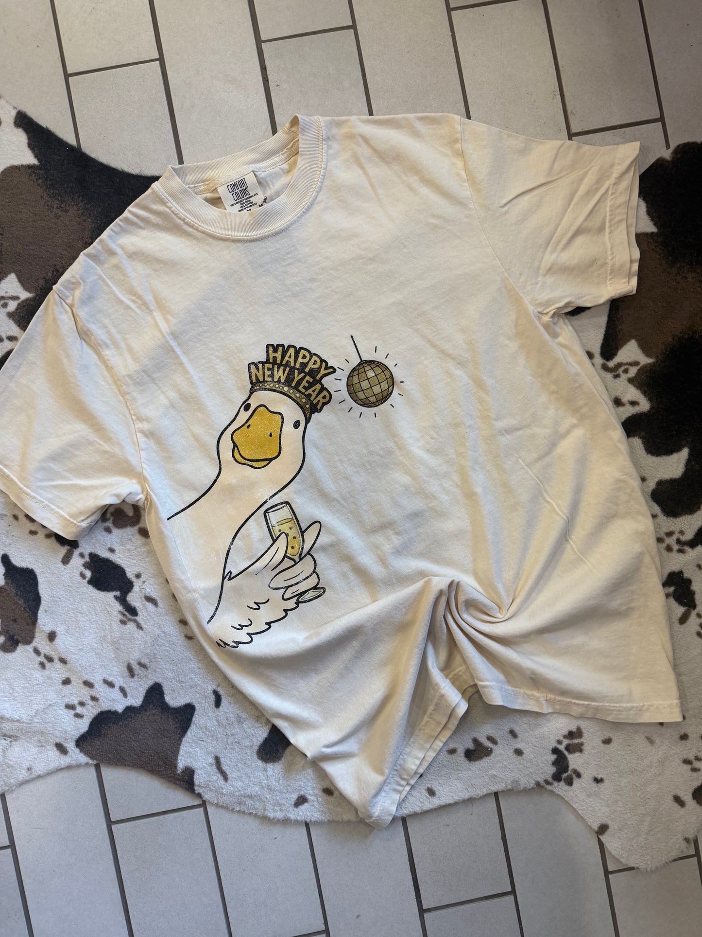 Goose Happy New Year T-Shirt | Savvy Jo's