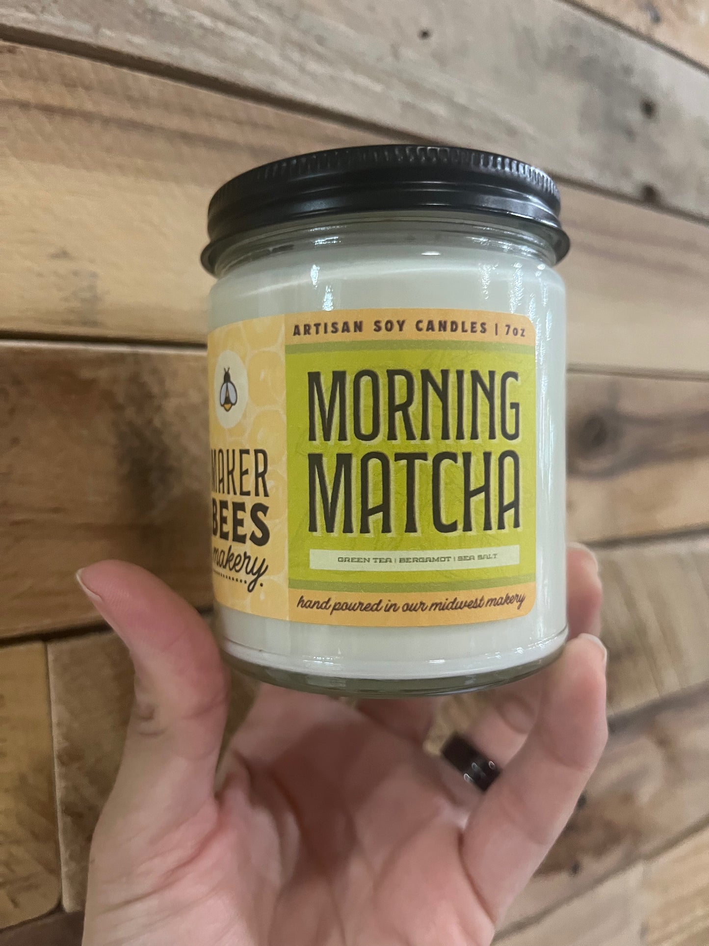 Morning Matcha Artisan Soy Candles | 7 oz