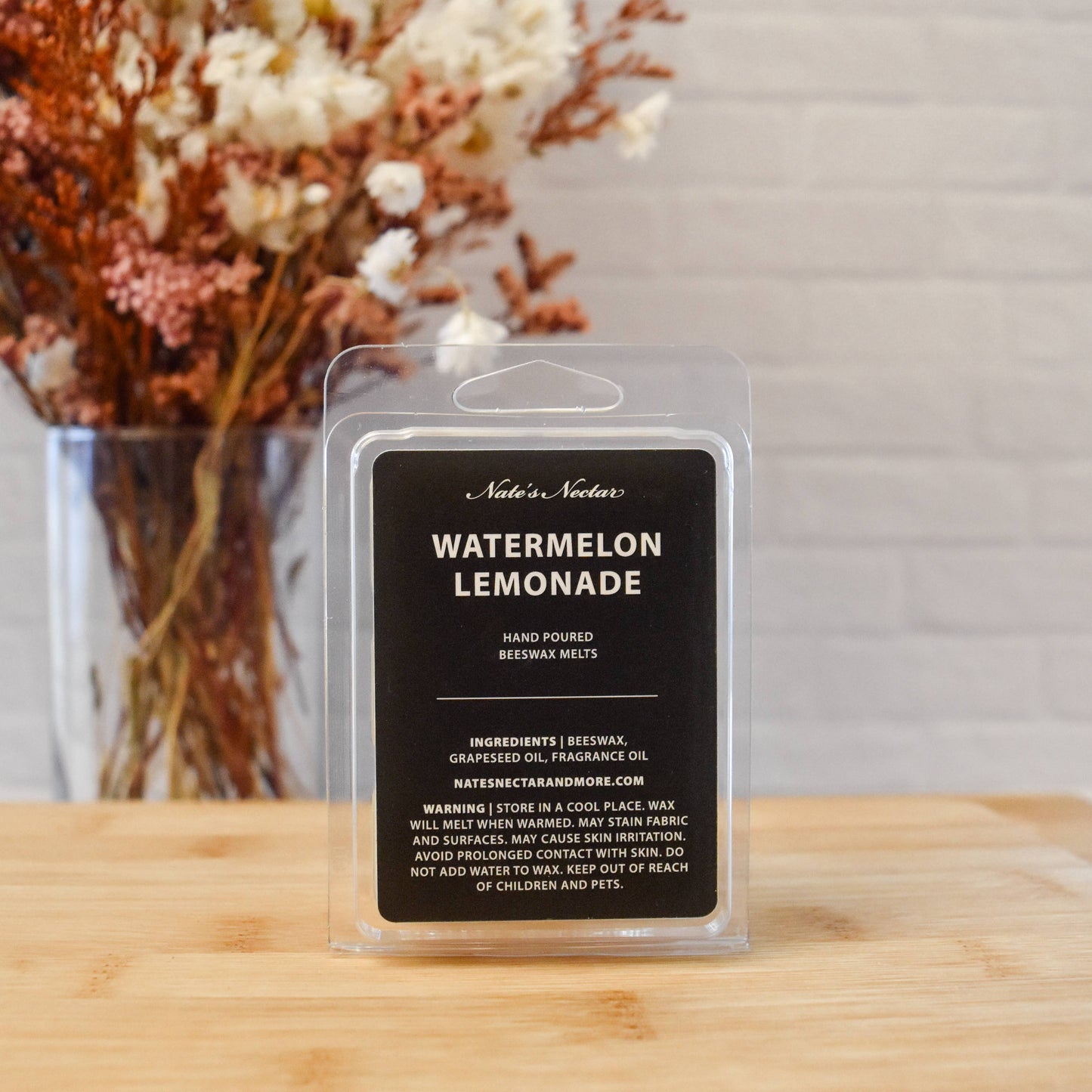 Watermelon Lemonade Beeswax Candle