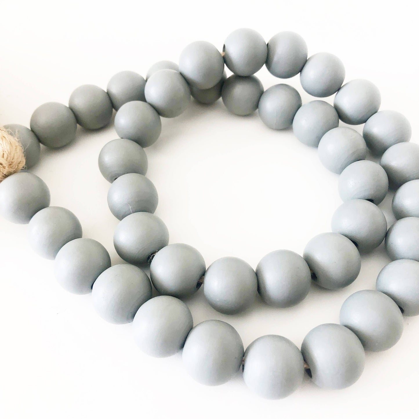 Wood Bead Garlands - classic colors and shapes