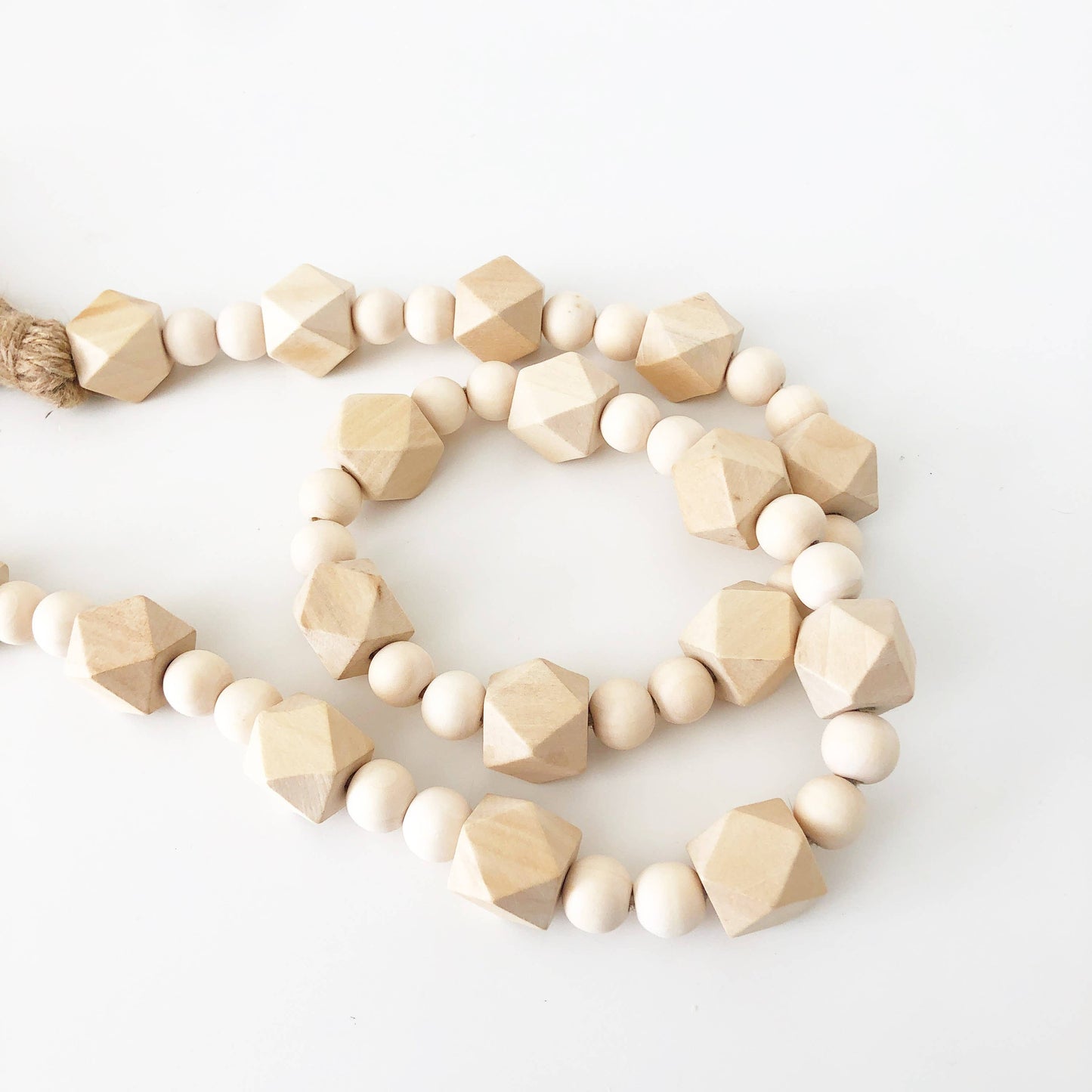 Wood Bead Garlands - classic colors and shapes