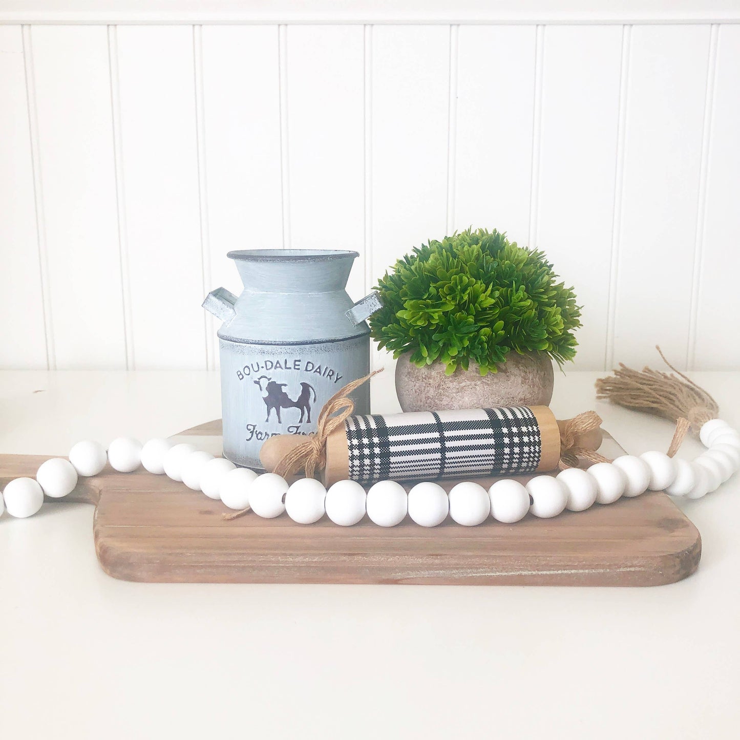 Wood Bead Garlands - classic colors and shapes