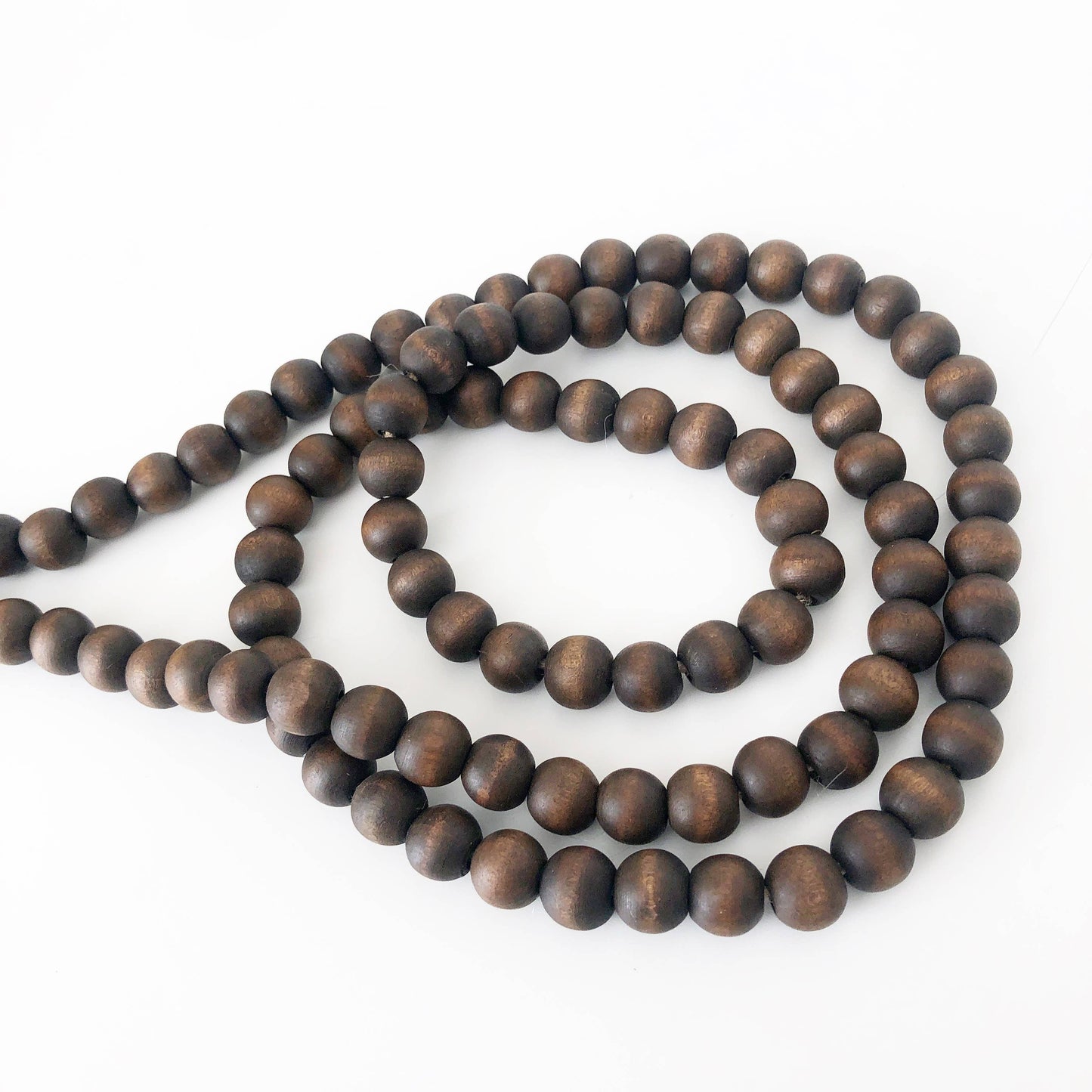 Wood Bead Garlands - classic colors and shapes