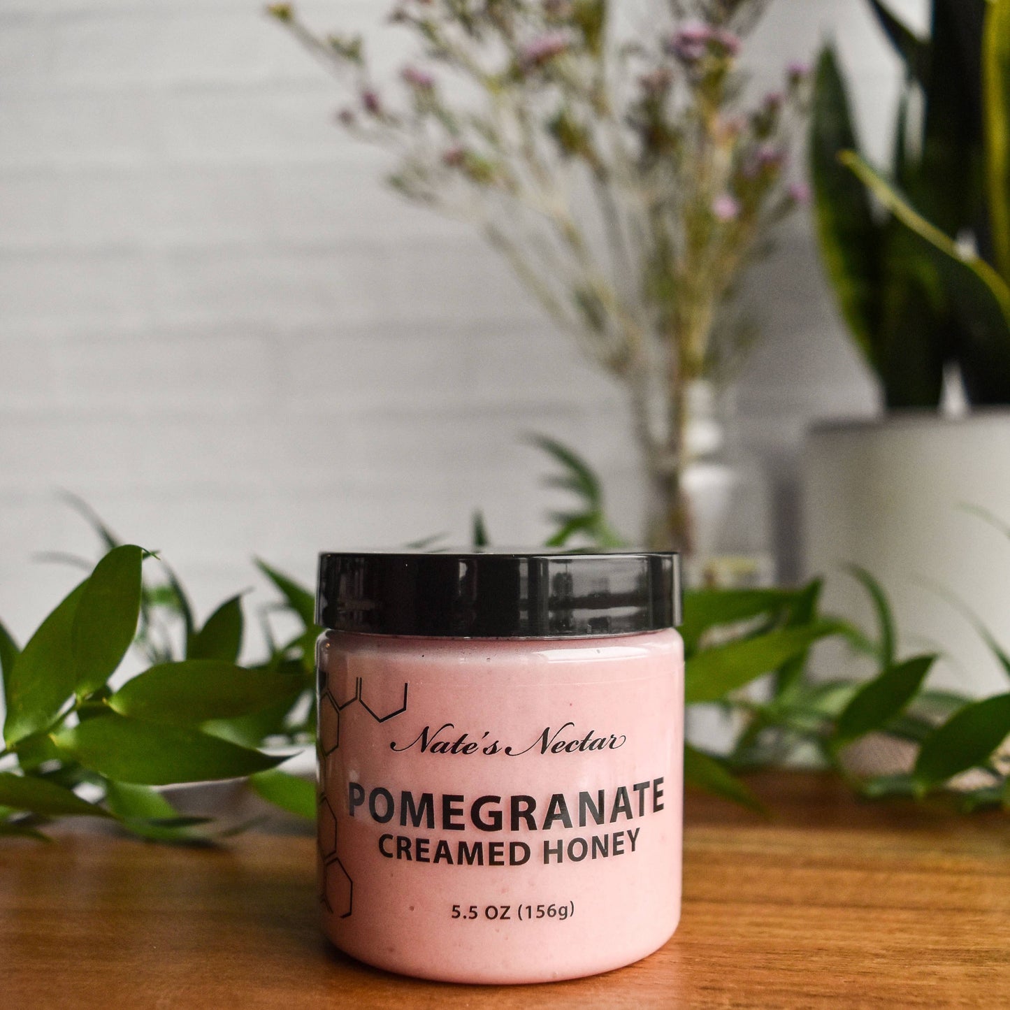 Pomegranate Creamed Honey