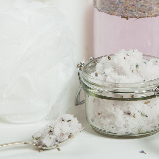How to Make Lavender & Rosemary Sugar Scrub
