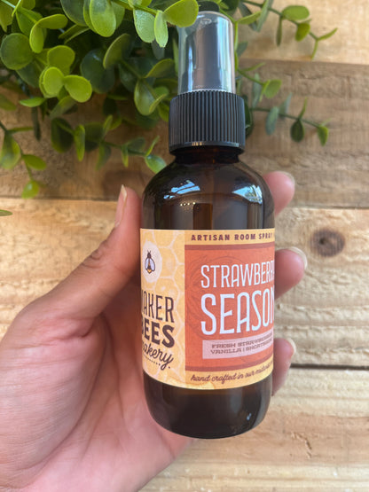 Strawberry Season Artisan Room Spray | 4 oz