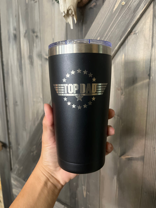 Top Dad Tumbler