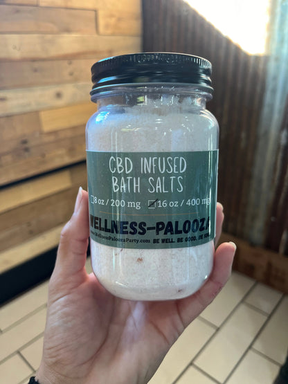 Infused Epsom Bath Salts | 16 oz