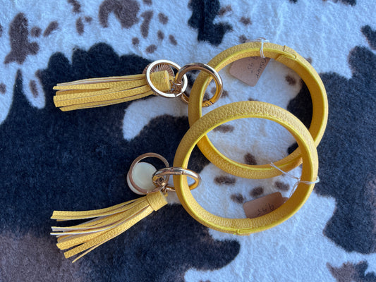 Yellow Wristlet