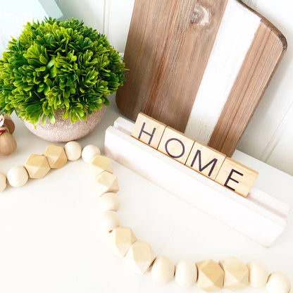 Wood Bead Garlands - classic colors and shapes