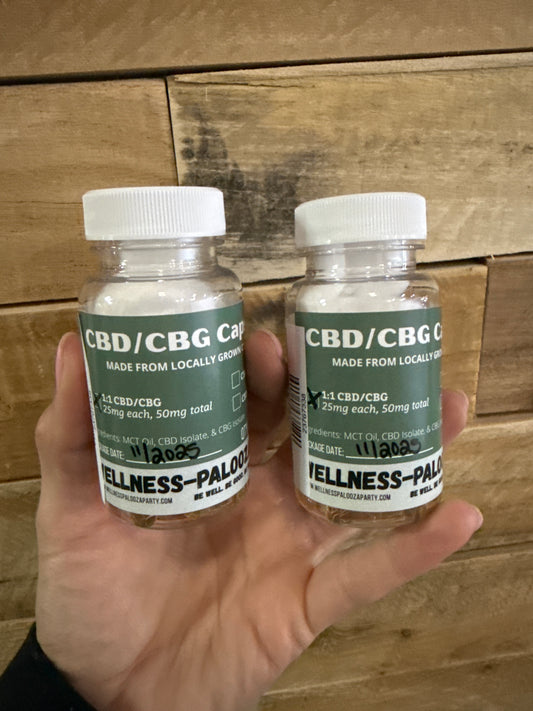 CBD/ CBG Capsules | Wellness Palooza