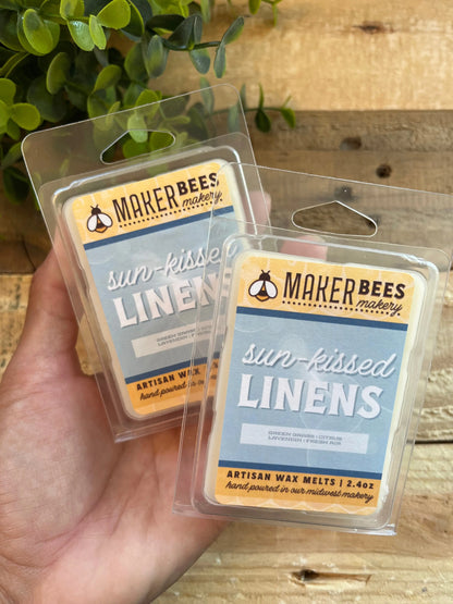 Sun-Kissed Linens Artisan Wax Melts