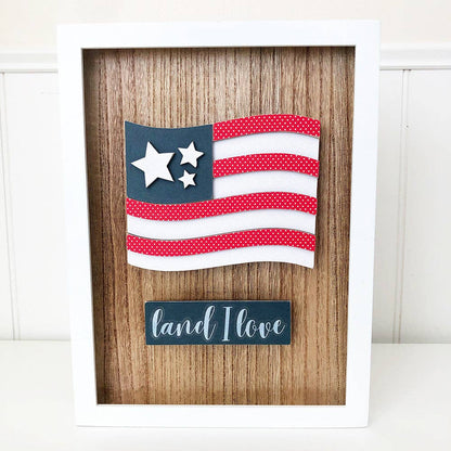 Foundations Decor Simply Framed - Land I Love DIY kit