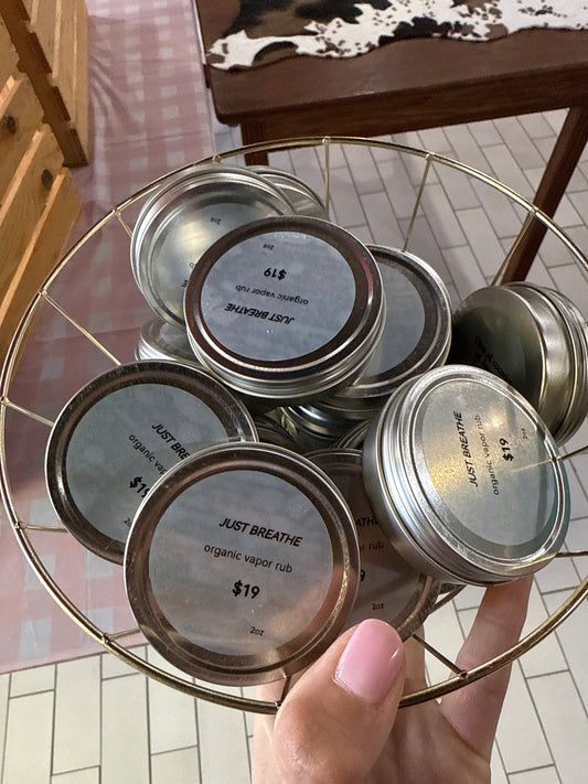 Just Breathe | Organic Vapor Rub | Soy to the World