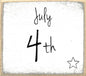 July 4th | Home Decor | Wooden