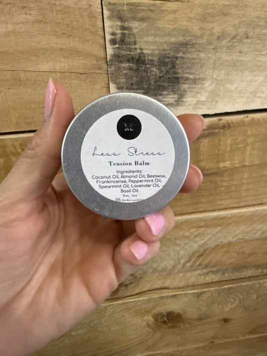 Less Stress | Tension Balm | The Mercantile