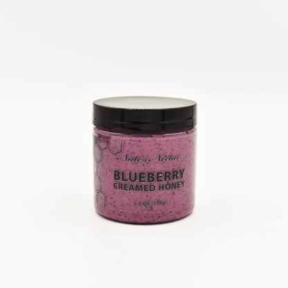 Blueberry Creamed Honey