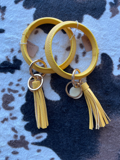 Yellow Wristlet