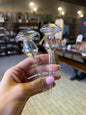 Small Mushroom Blown Glass Water Globe | Sam's Plants