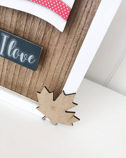 Foundations Decor Simply Framed - Land I Love DIY kit
