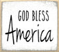 God Bless | Home Decor | Wooden