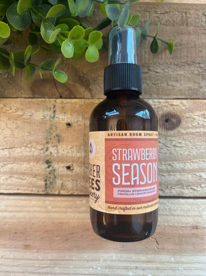 Strawberry Season Artisan Room Spray | 4 oz
