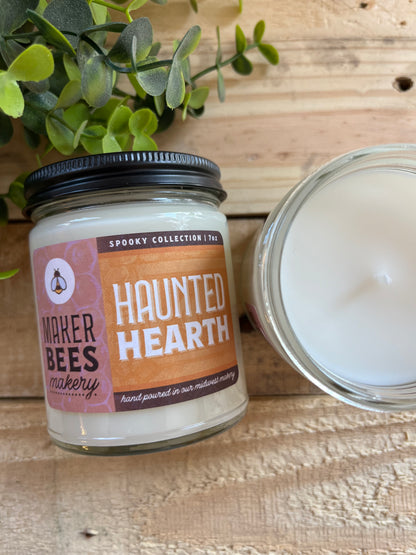 Haunted Hearth Artisan Candles | 7 oz | Spooky Collection