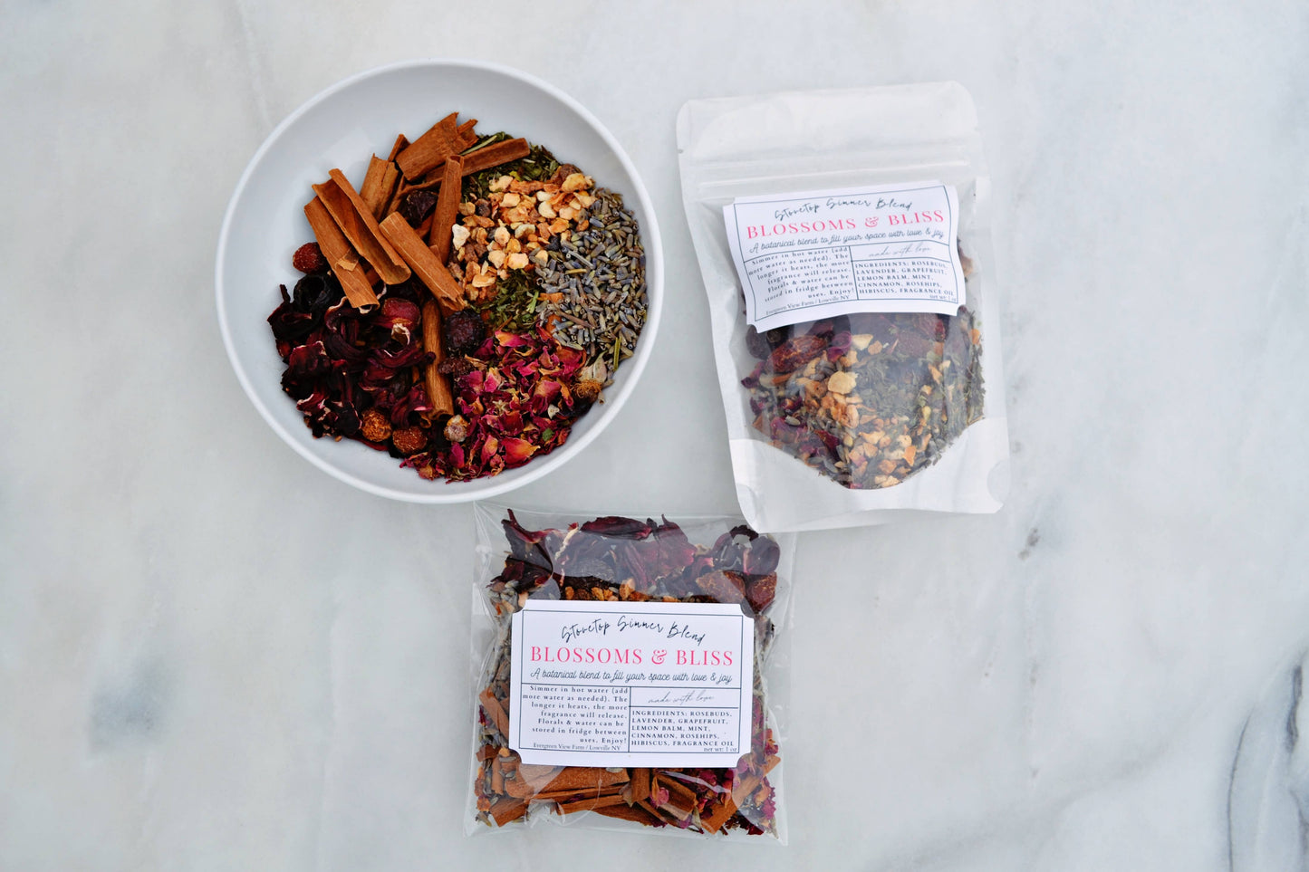 Simmer Pot Kit Valentine's Day Floral Botanic Spring Summer