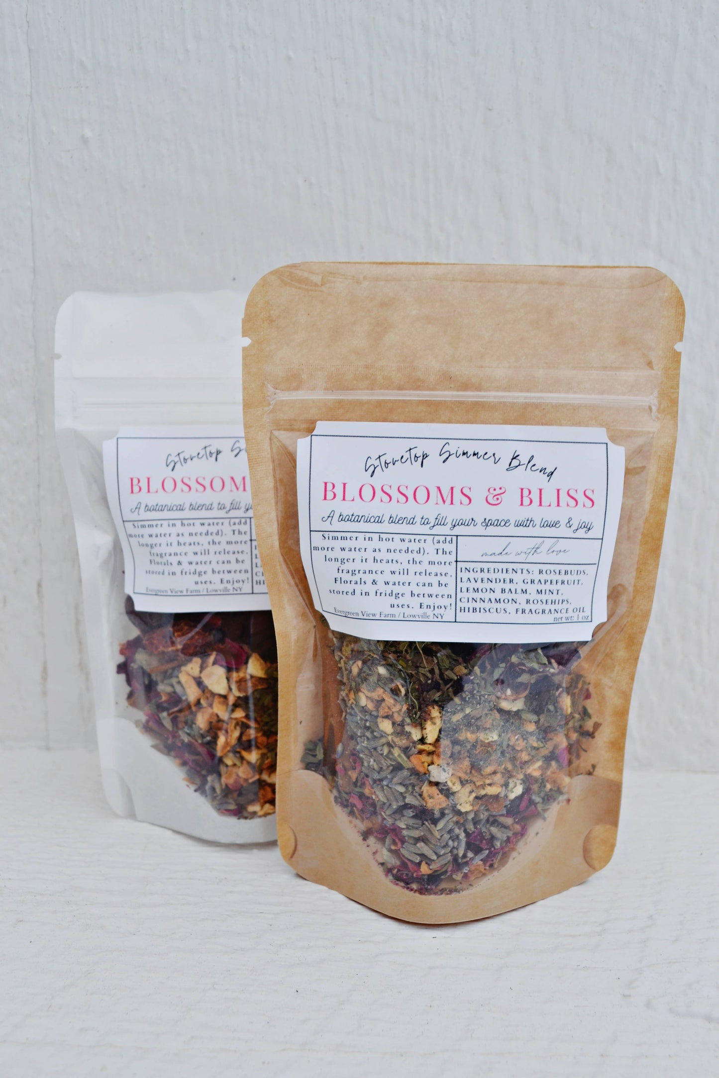 Simmer Pot Kit Valentine's Day Floral Botanic Spring Summer