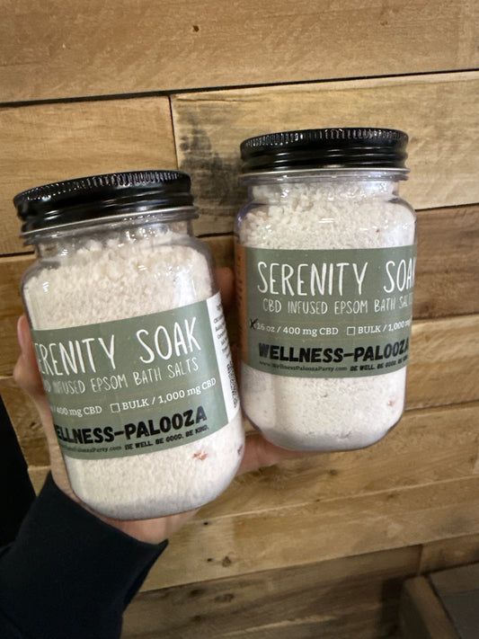 Infused Bath Salts | 16 oz | Wellness Palooza
