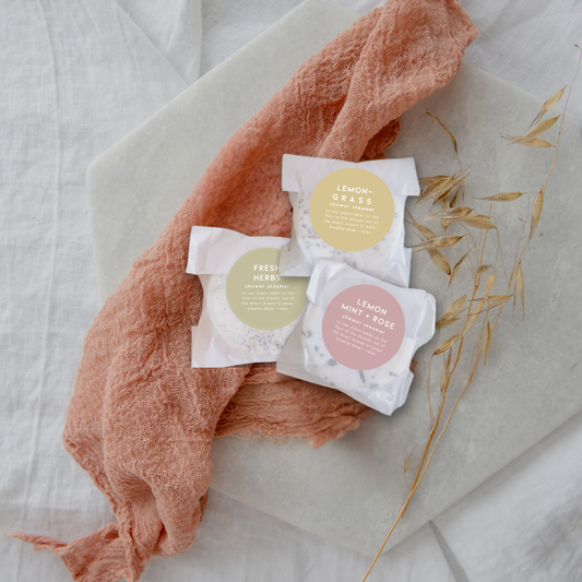 Spring Shower Steamers - Natural Aromatherapy Tablets
