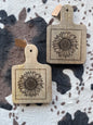 Sunflower Mini Cutting Board-Square