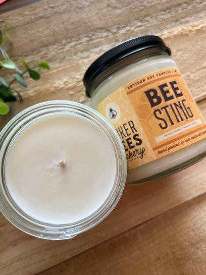 Bee Sting Artisan Soy Candles| 7 oz