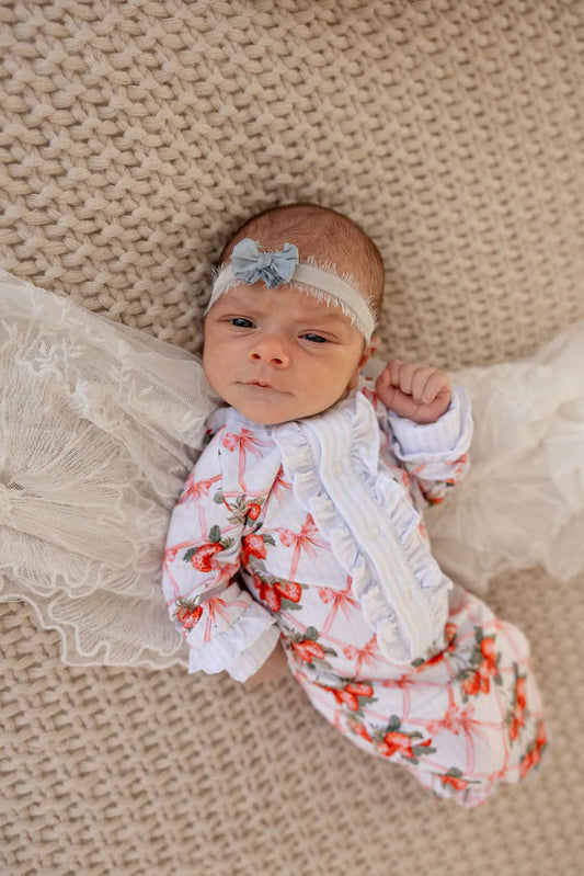 Bella Berry Nursery Gown