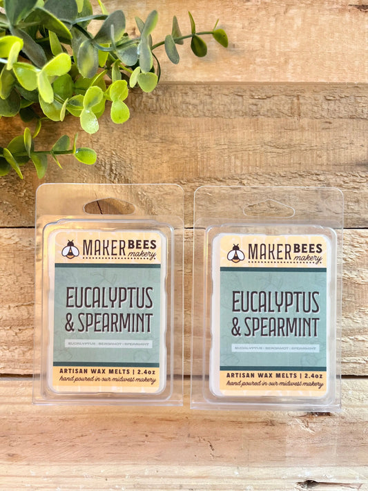 Eucalyptus & Spearmint Artisan Wax Melts