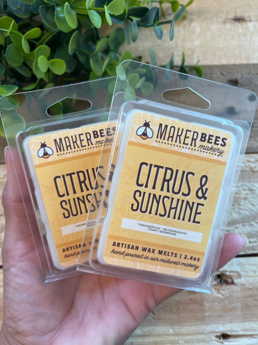 Citrus & Sunshine Artisan Wax Melts