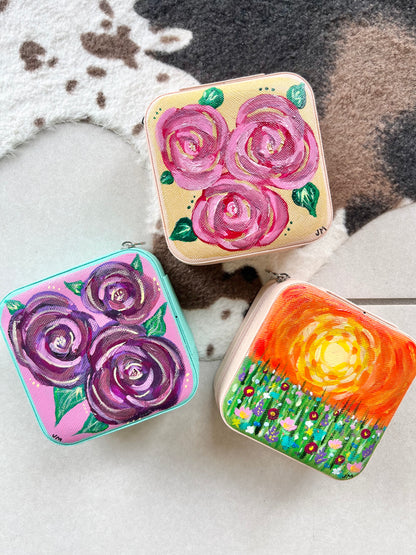 Hand Painted Jewelry Boxes