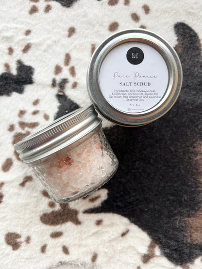 Pure Pumice Salt Scrub