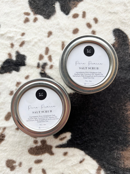 Pure Pumice Salt Scrub