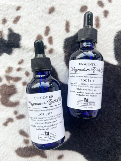 Magnesium Bath Oil | 2 oz