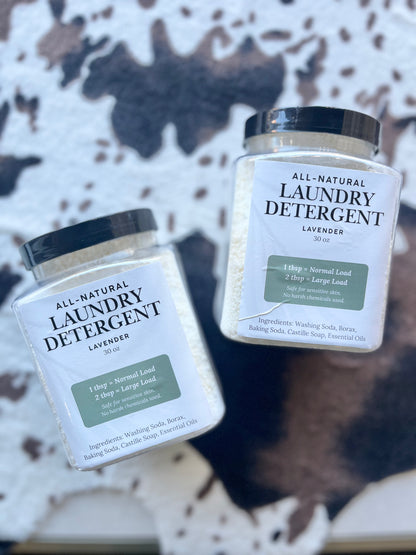 All Natural Laundry Detergent